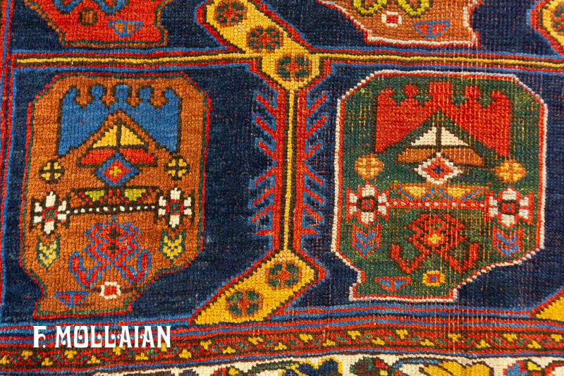 Antique Persian Afshari Rug n°:82397606